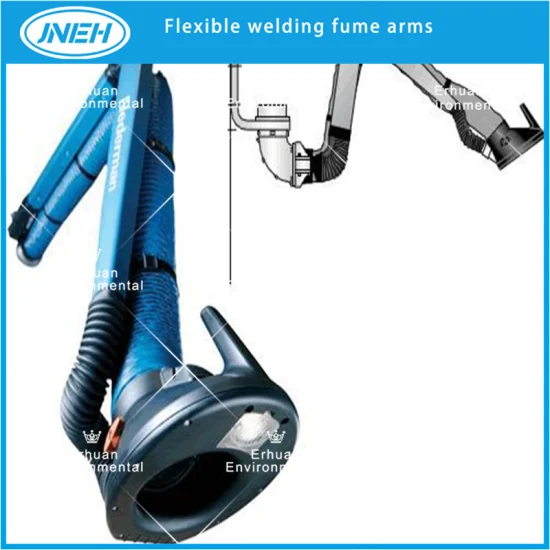 Stainless Steel Extraction Arm with Skeleton for Mobile Fume Extraction
